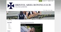 Desktop Screenshot of bristolarielrowingclub.co.uk